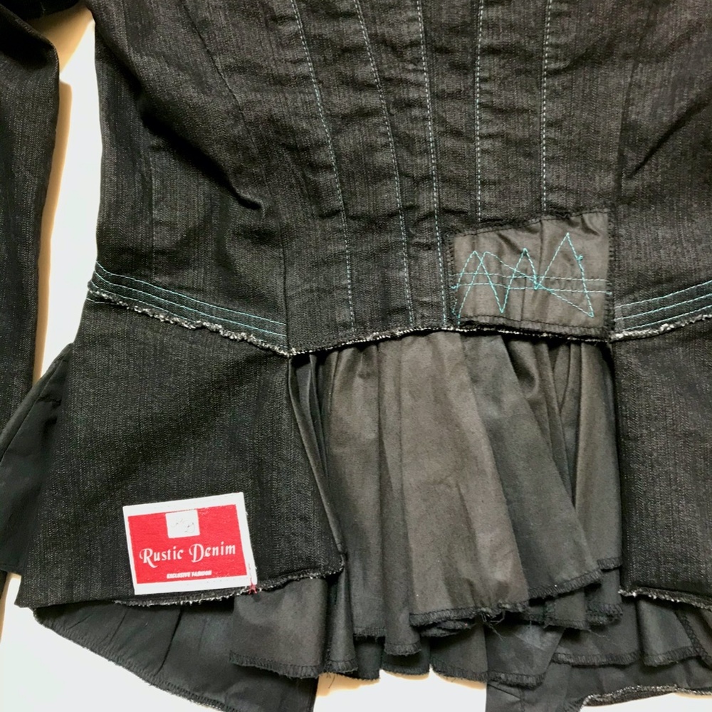Rustic denim jacket - Picture 6 of 7